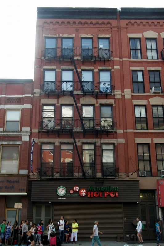 105 Bowery. Click for full size. 105 Bowery image. Click for full size.
