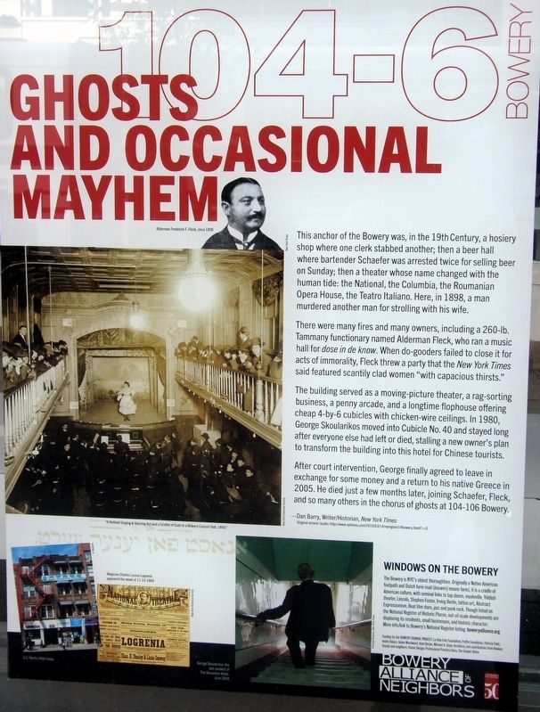 Ghosts And Occasional Mayhem Marker image. Click for full size.