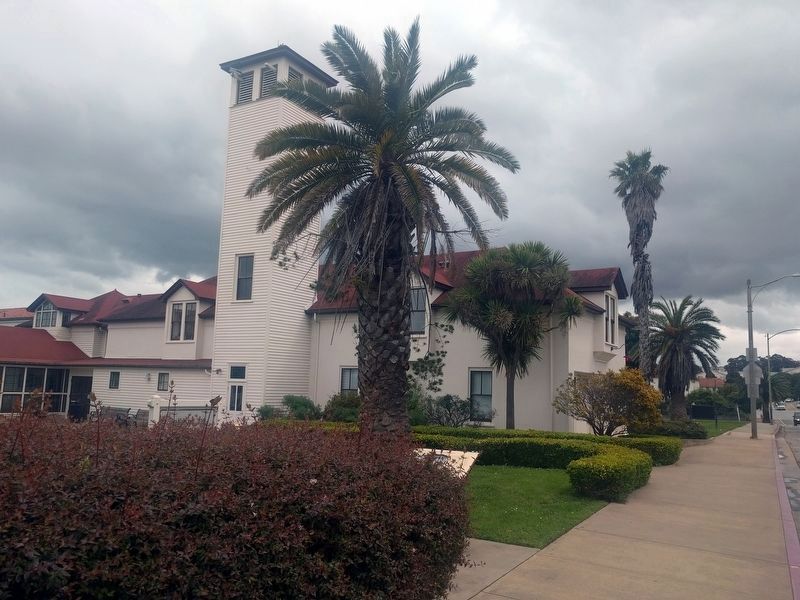 Old and New: Presidio Fire Station Marker image. Click for full size.