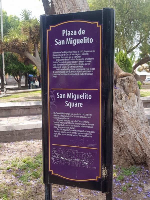 San Miguelito Square Marker image. Click for full size.