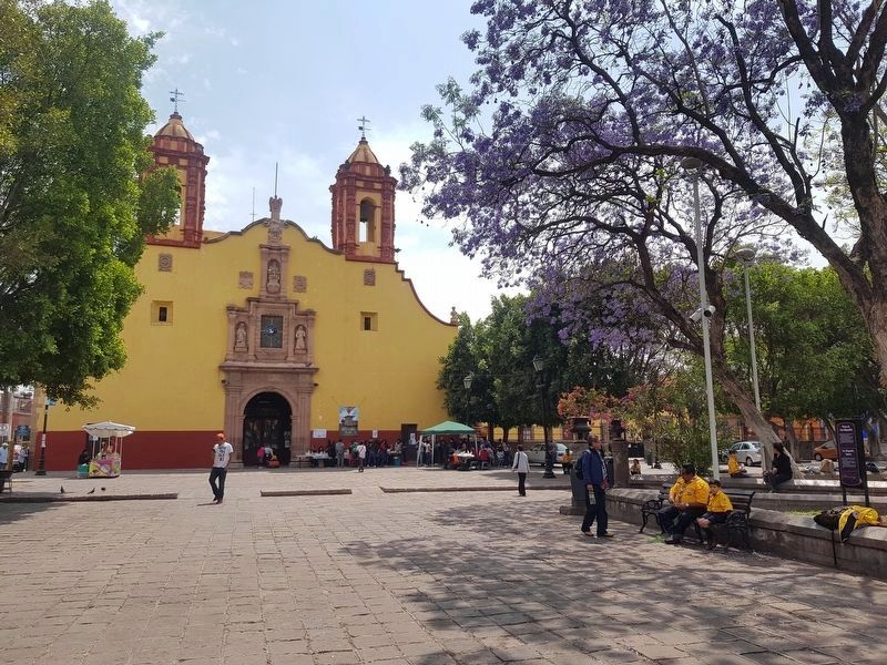San Miguelito Square and Marker image. Click for full size.