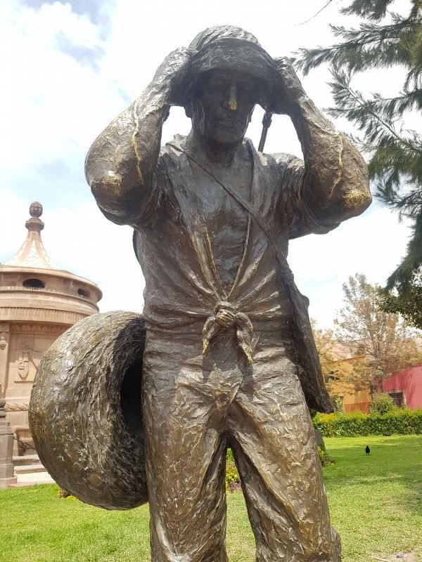 "El Aguador" (The Water Carrier) by Mario Cuevas, 2008. Click for full size. "El Aguador" (The Water Carrier) by Mario Cuevas, 2008 image. Click for full size.