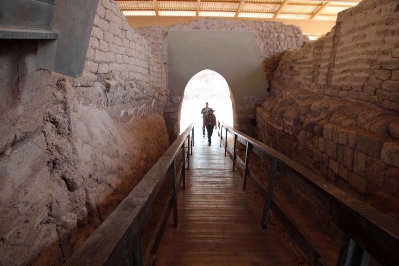 The Canaanite City Gate Marker. Click for full size. The Canaanite City Gate Marker image. Click for full size.