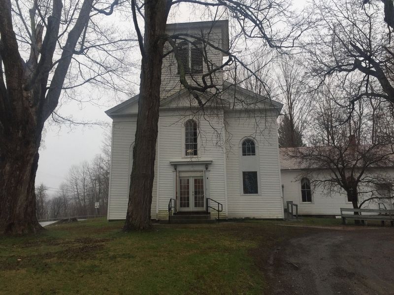 Reformed Dutch Church at Tiossiook Marker. Click for full size. Reformed Dutch Church at Tiossiook Marker image. Click for full size.