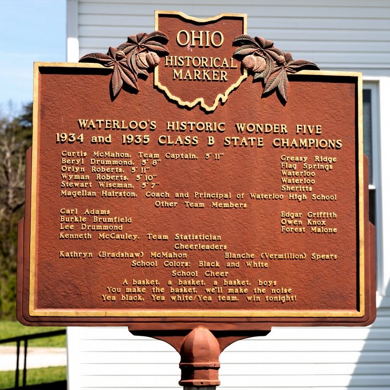 The Waterloo Wonders Marker, side two image. Click for full size.
