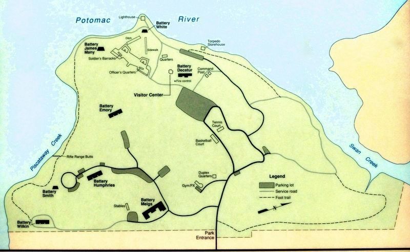 Fort Washington Park<br>National Park Service<br>U.S. Department of The Interior image. Click for full size.