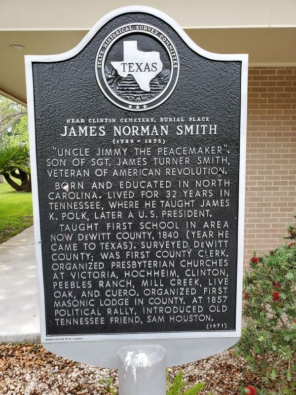 James Norman Smith Marker image. Click for full size.