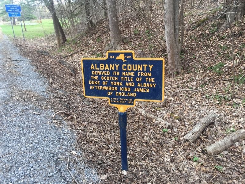 Albany County Marker image. Click for full size.