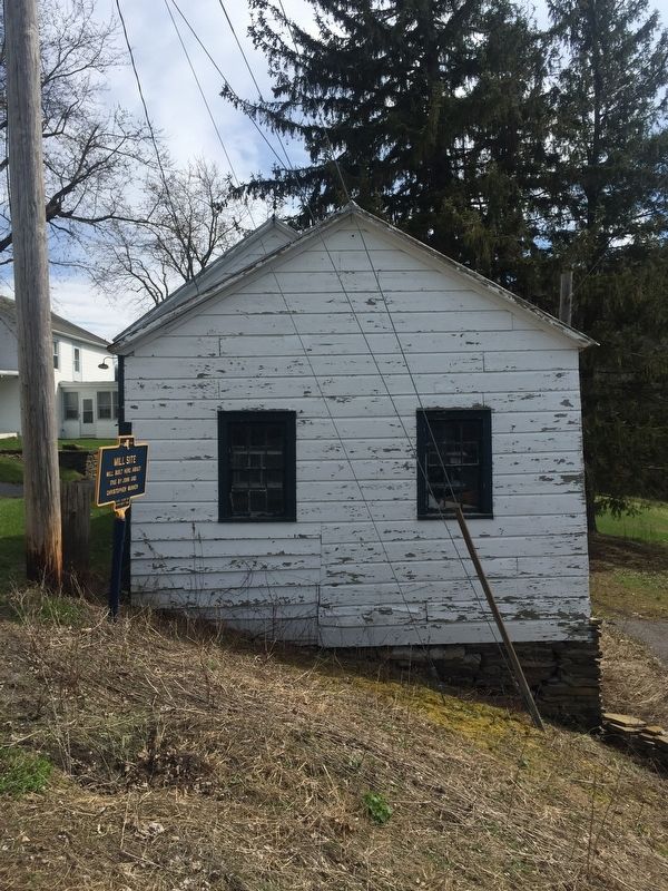 Mill Site Marker. Click for full size. Mill Site Marker image. Click for full size.