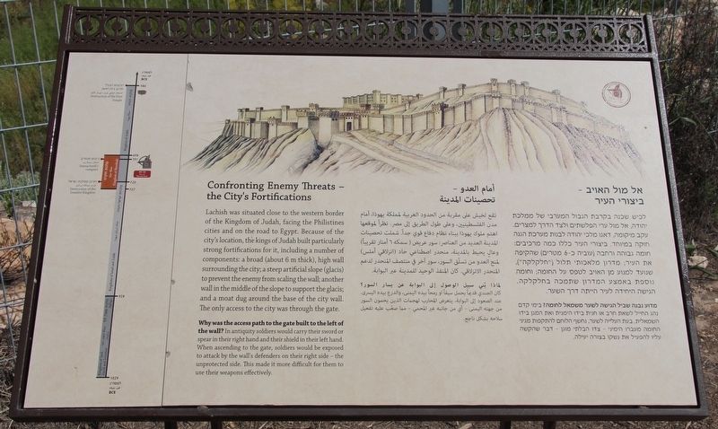 Confronting Enemy Threats - the City’s Fortifications Marker. Click for full size. Confronting Enemy Threats - the City’s Fortifications Marker image. Click for full size.