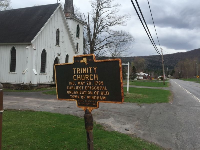 Trinity Church Marker image. Click for full size.