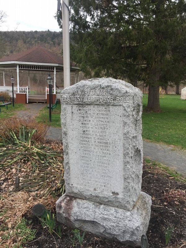 World War Marker. Click for full size. World War Marker image. Click for full size.
