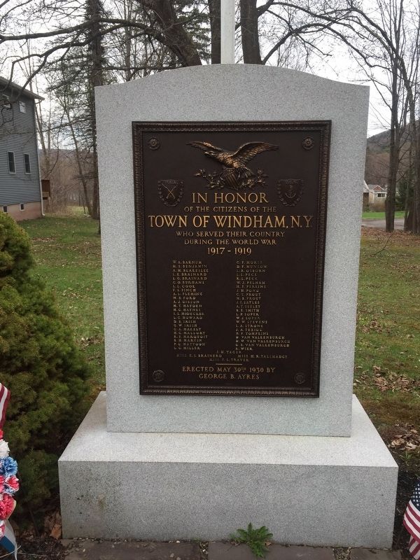 In Honor Marker. Click for full size. In Honor Marker image. Click for full size.