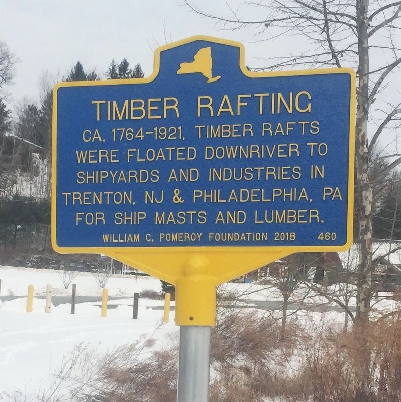 Timber Rafting Marker image. Click for full size.