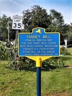Yanney Mill Marker. Click for full size. Yanney Mill Marker image. Click for full size.