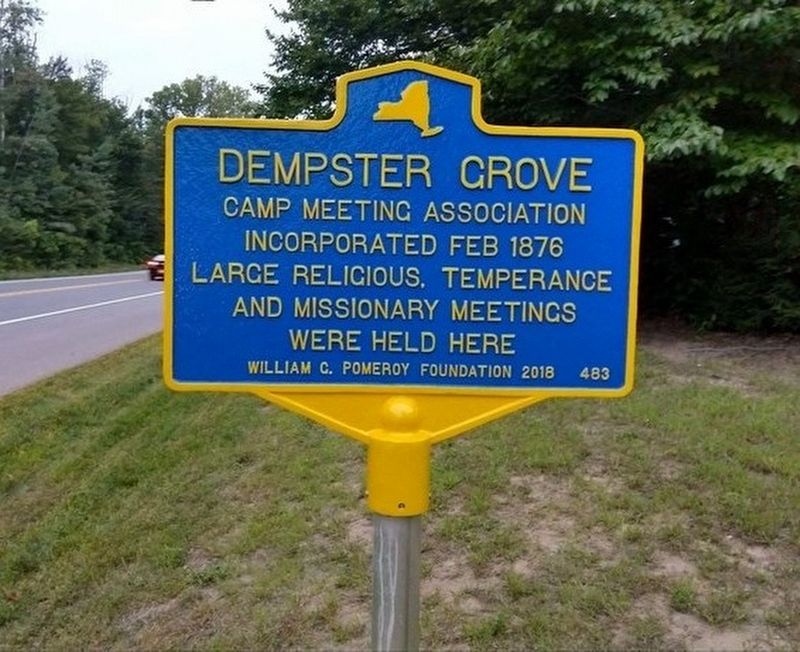 Dempster Grove Marker image. Click for full size.