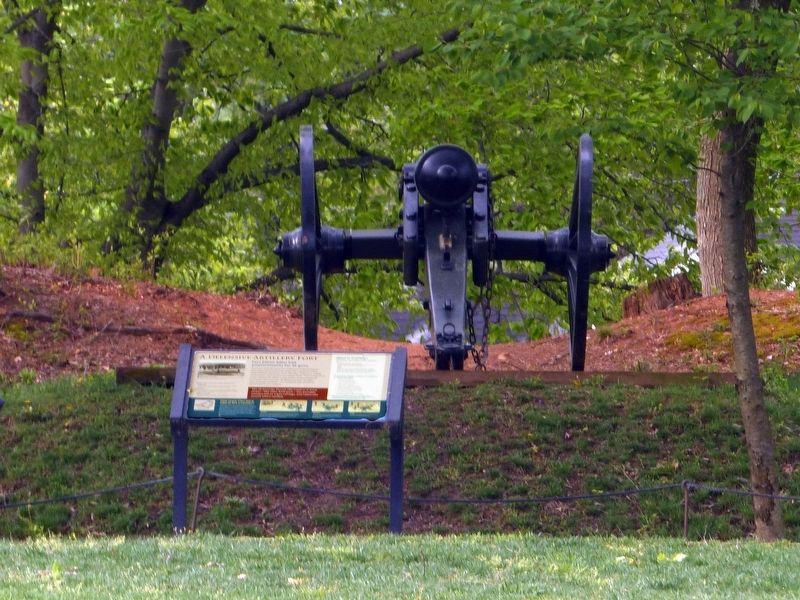 A Defensive Artillery Fort Marker image. Click for full size.