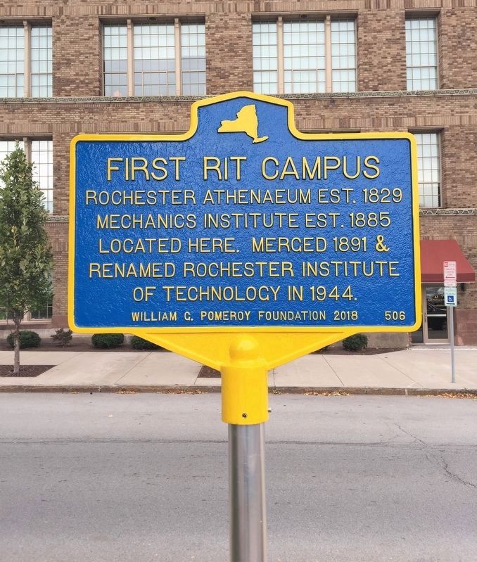 First RIT Campus Marker image. Click for full size.