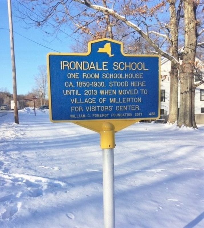 Irondale School Marker image. Click for full size.