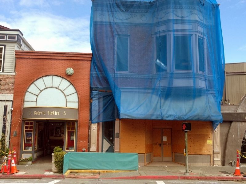 Former Princess Theater and Marker. Click for full size. Former Princess Theater and Marker image. Click for full size.