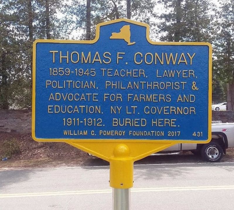 Thomas F. Conway Marker image. Click for full size.
