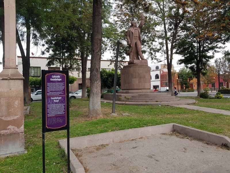 Guadalupe Road Marker. Click for full size. Guadalupe Road Marker image. Click for full size.