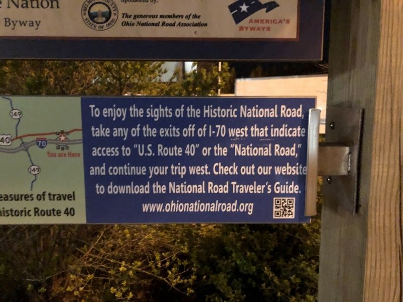 Additional plaque below the marker image. Click for full size.