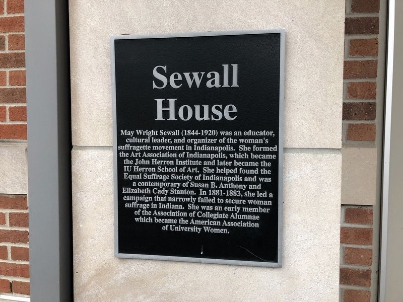 Sewall House Marker image. Click for full size.