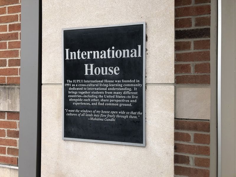 International House Marker image. Click for full size.