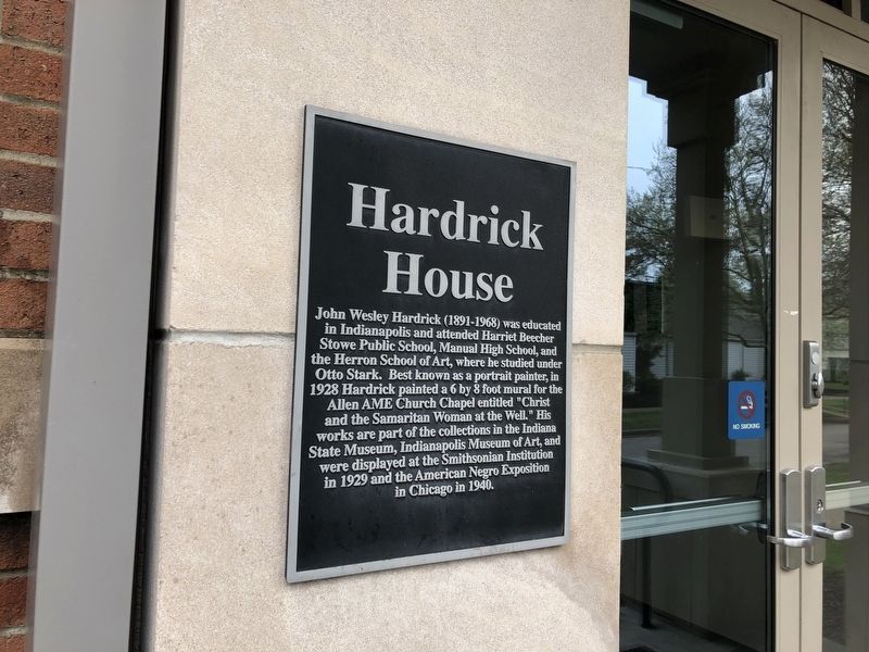 Hardrick House Marker. Click for full size. Hardrick House Marker image. Click for full size.