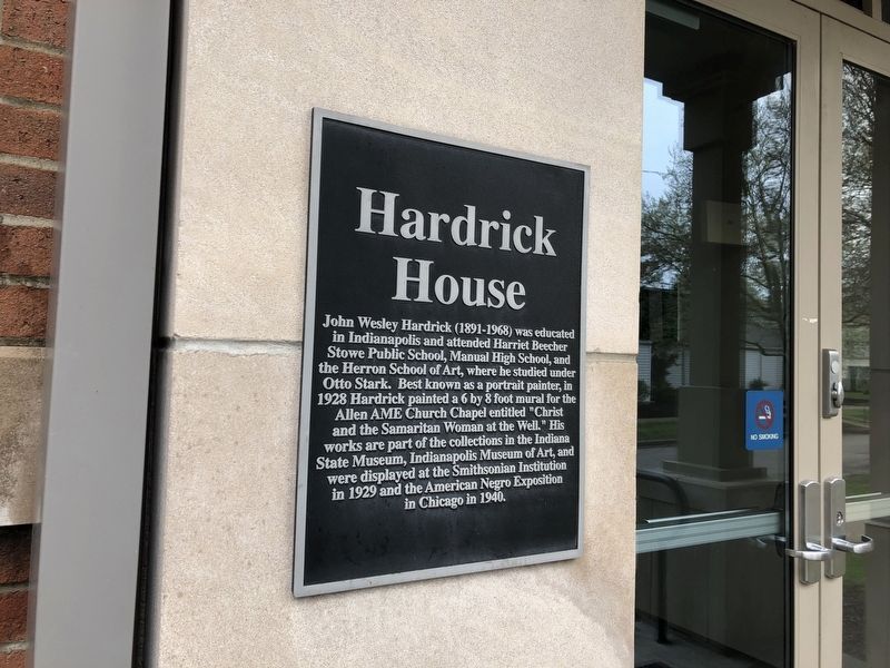 Hardrick House Marker image. Click for full size.
