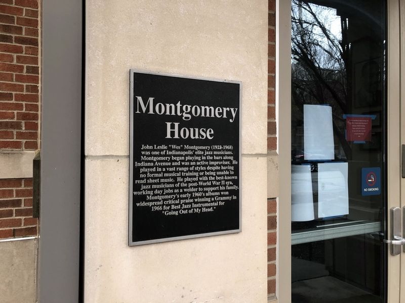 Montgomery House Marker image. Click for full size.