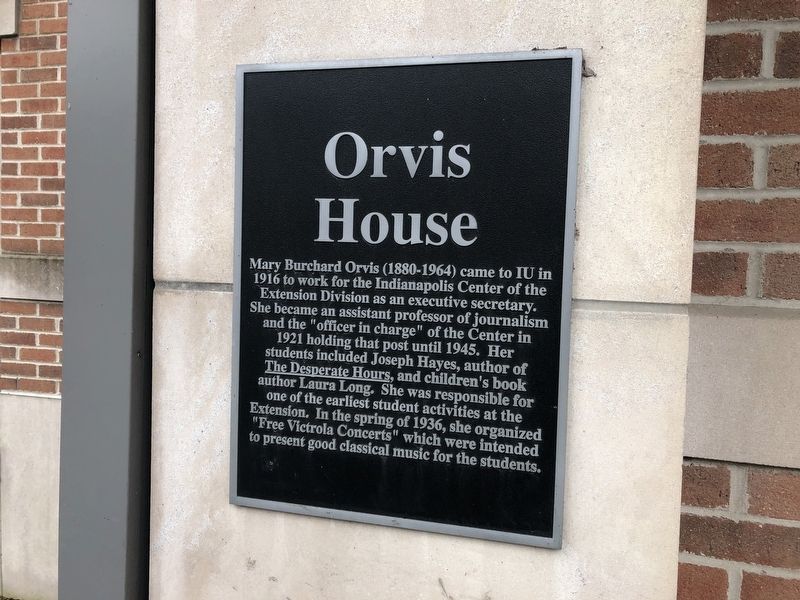 Orvis House Marker image. Click for full size.