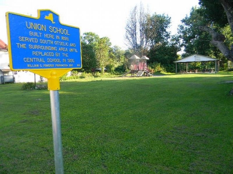 Union School Marker image. Click for full size.