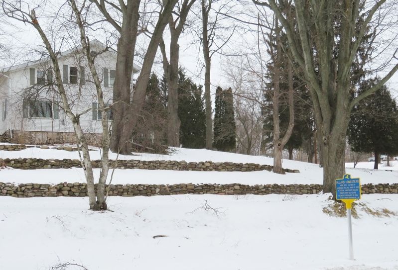 Ruland Homestead Marker. Click for full size. Ruland Homestead Marker image. Click for full size.