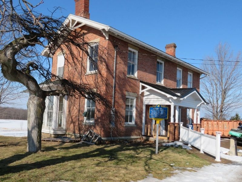 Hickory Hill Marker & House. Click for full size. Hickory Hill Marker & House image. Click for full size.