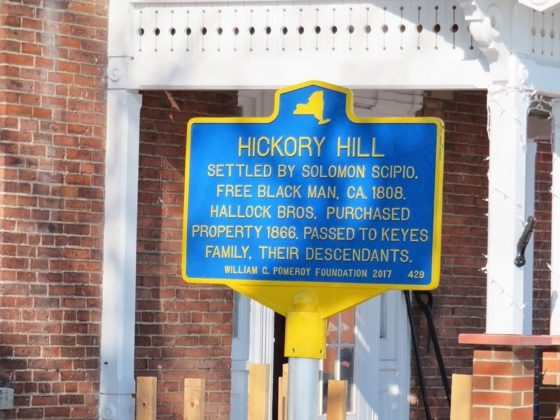 Hickory Hill Marker image. Click for full size.