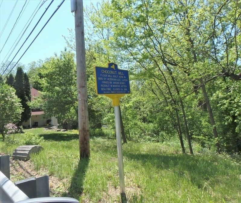 Choconut Mill Marker image. Click for full size.