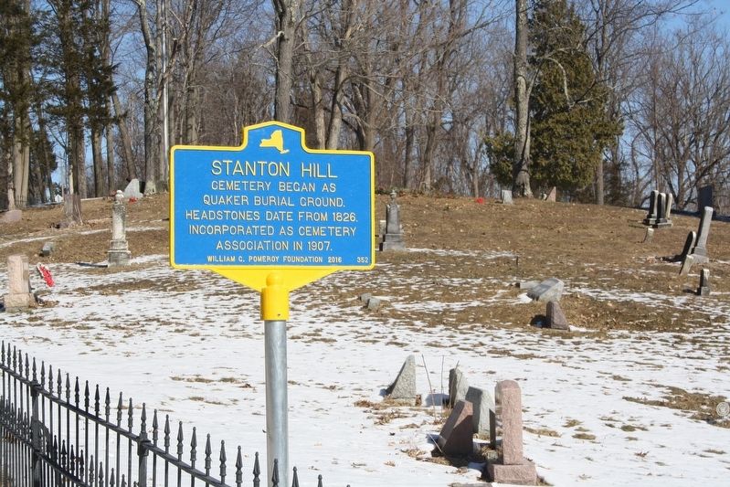 Stanton Hill Marker image. Click for full size.
