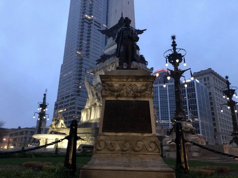 James Whitcomb Marker. Click for full size. James Whitcomb Marker image. Click for full size.