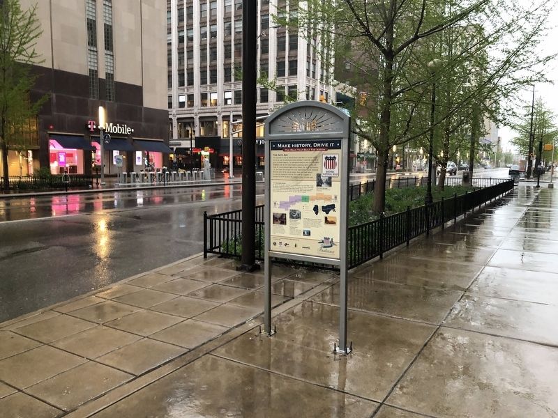 Indiana's Main Street Marker image. Click for full size.