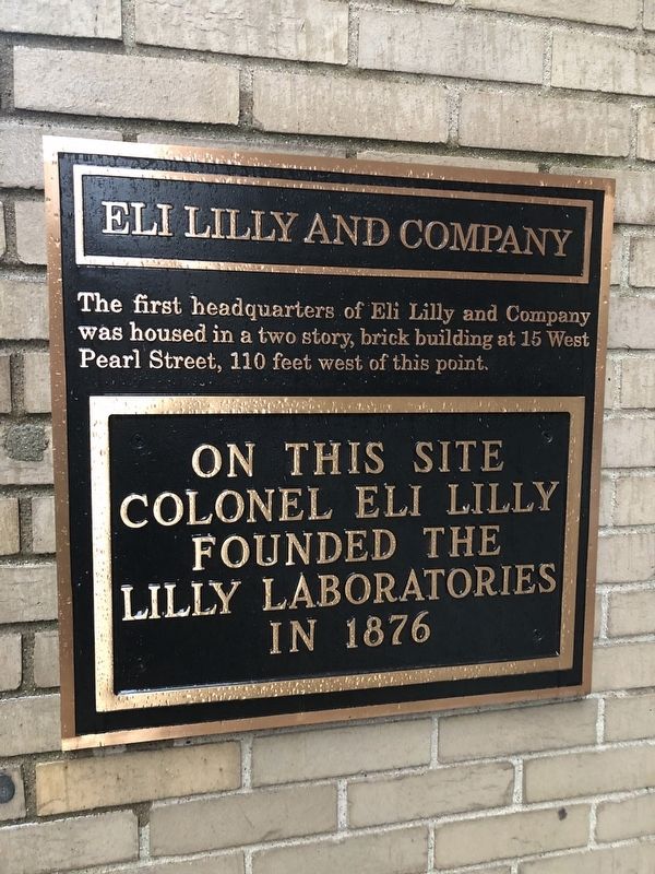 Eli Lilly and Company Marker image. Click for full size.