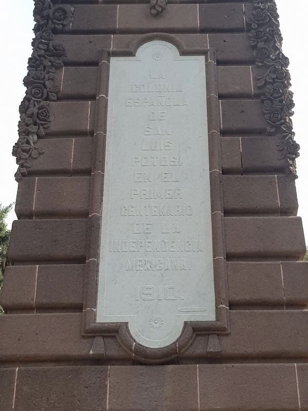 The 100th Anniversary of Mexican Independence Marker image. Click for full size.