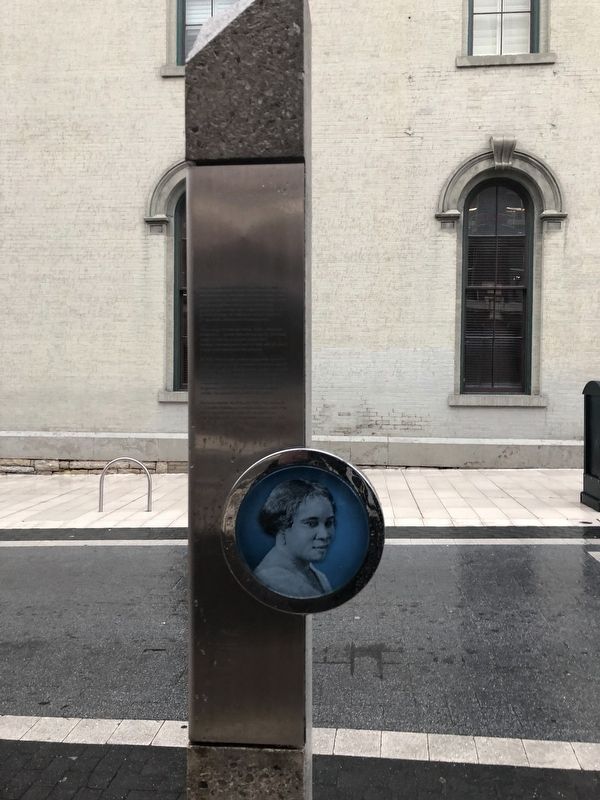 Madame C.J. Walker Marker. Click for full size. Madame C.J. Walker Marker image. Click for full size.