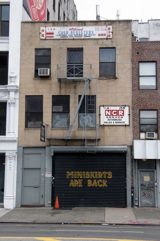 159 Bowery. Click for full size. 159 Bowery image. Click for full size.