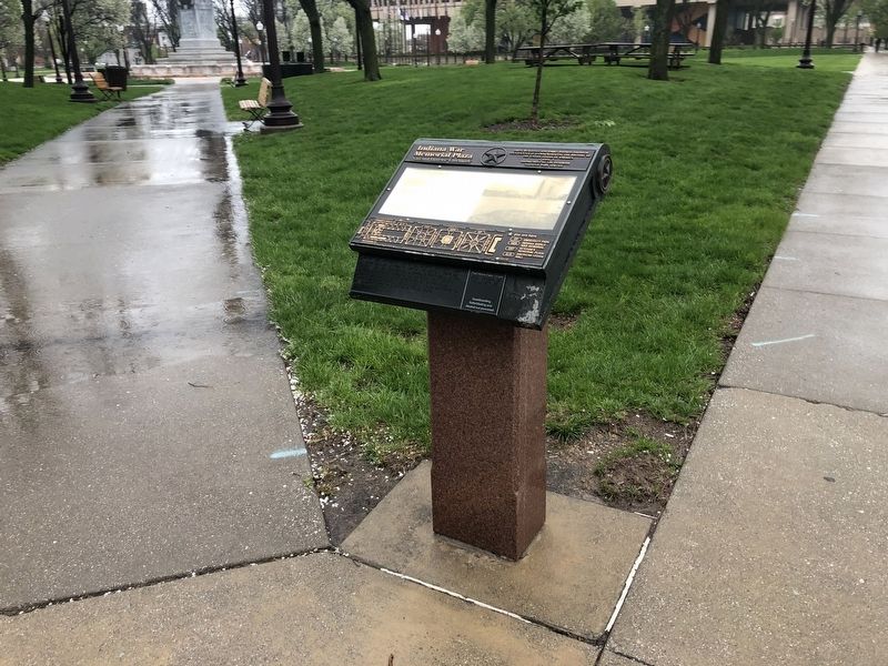 Veterans Memorial Plaza Marker. Click for full size. Veterans Memorial Plaza Marker image. Click for full size.