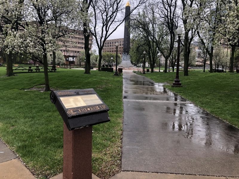 Veterans Memorial Plaza Marker. Click for full size. Veterans Memorial Plaza Marker image. Click for full size.