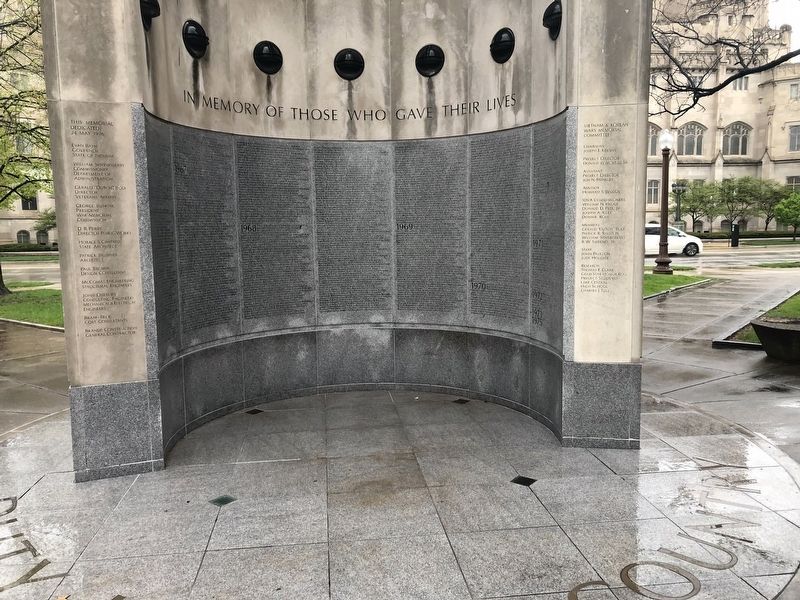 Indiana Vietnam and Korean Wars Memorial image. Click for full size.