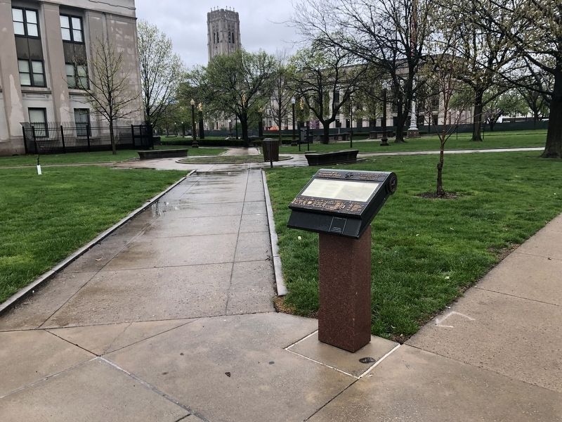 American Legion Mall Marker. Click for full size. American Legion Mall Marker image. Click for full size.