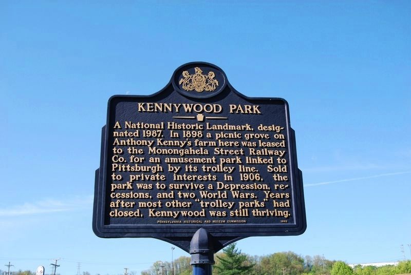 Kennywood Park Marker image. Click for full size.